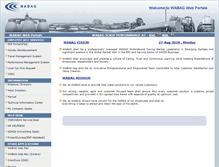 Tablet Screenshot of portal.wabag.in